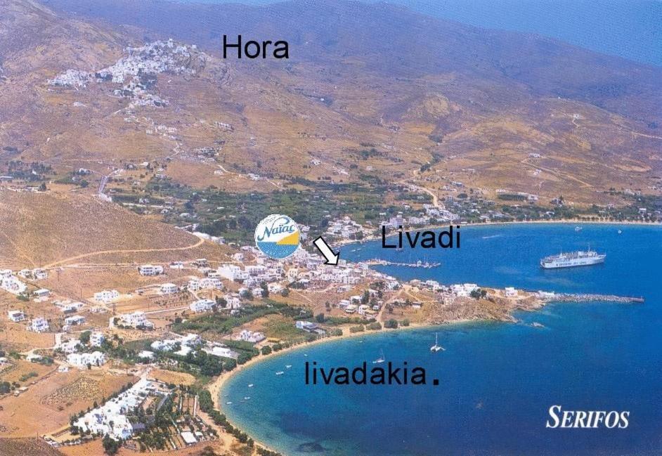 Naias Hotel Livadi  Eksteriør billede